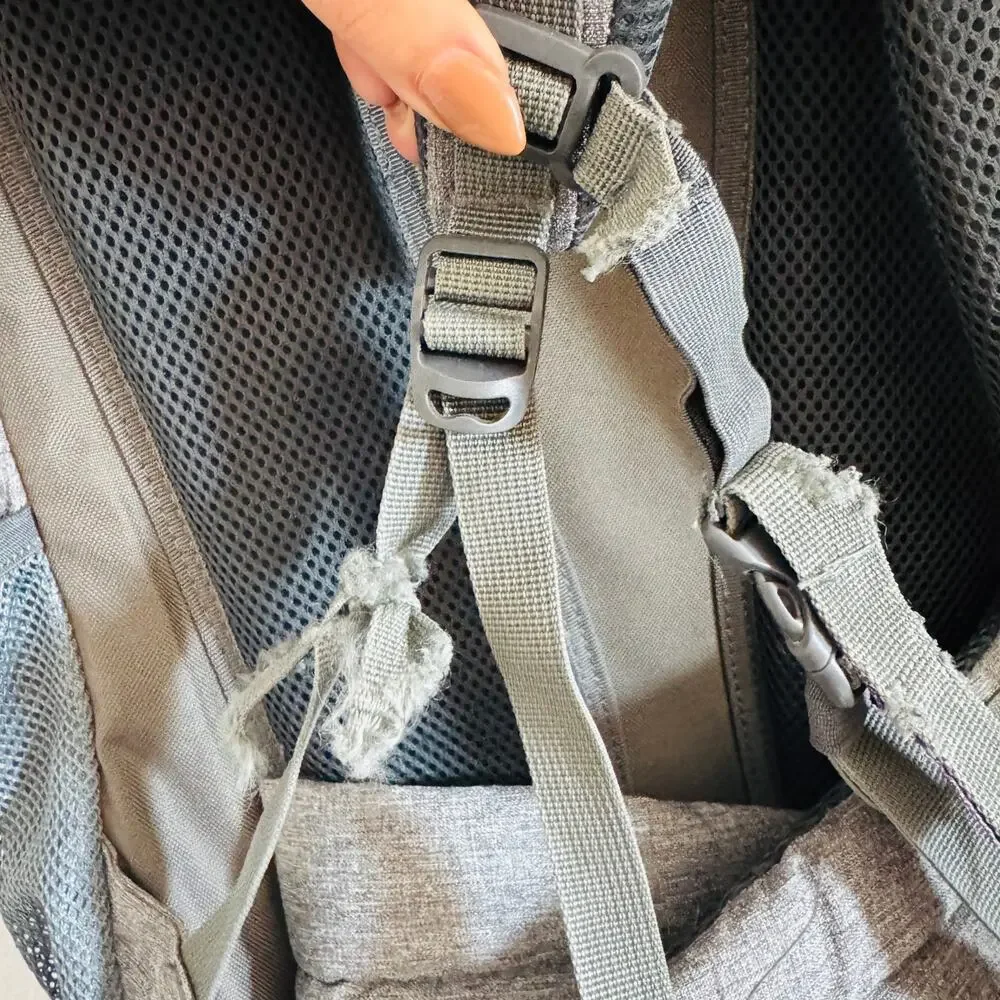 MOUNTAINTOP Silver Grey Hiking Camping Travel Outdoors Backpack Bag Pack Pockets